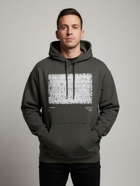 Men's Olive Green Joji Oblivion Graphic Hoodie Sweatshirt